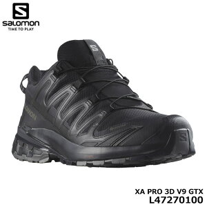T L47270100 XA PRO 3D V9 GTX gCjOV[Y BLACK/PHANTOM/PEWTER SAebNX Xj[J[ g }\ WMO nCLO yoR SALOMON GORE-TEX outdoor [