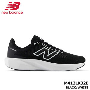 �j���[�o�����X M413LK32E M413V3 �V���[�Y BLACK/WHITE �E�C�Y2E �����Y �W���M���O �E�H�[�L���O �W�� new balance 20p
