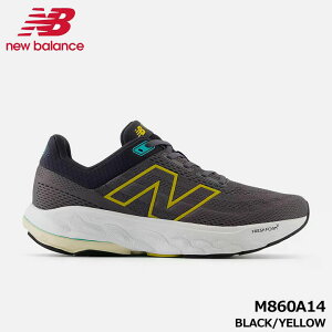 j[oX M860A14 Fresh Foam X 860 v14 V[Y BLACK/YELLOW ECY2E/4E Y WMO EH[LO W new balance 20p