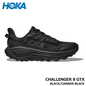 HOKA �z�J 1171958 CHALLENGER 8 GTX BLACK/CARBON BLACK(BBNB) �����Y GORE-TEX �g���C�������j���O ���[�h�����j���O �`�������W���[ 8 GTX �}���\�� �g������ �W���M���O �g���[�j���O �E�H�[�L���O ���{���K