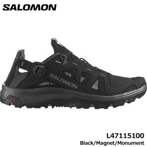 �T������ L47115100 TECHAMPHIBIAN 5 �E�H�[�^�[�V���[�Y �����Y Black/Magnet/Monument �������p �X�j�[�J�[�T���_�� SALOMON ���[