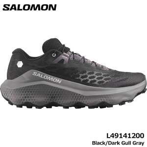 �T������ L49141200 ULTRA GLIDE 4 �g���C�������j���O�V���[�Y �����Y Black/Dark Gull Gray �g������ �}���\�� �n�C�L���O �y�o�R SALOMON ���[