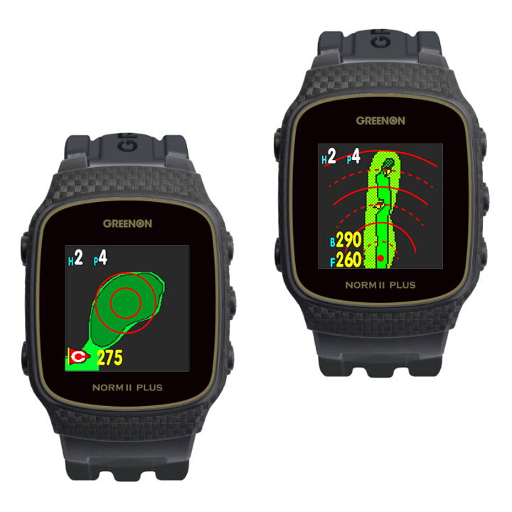 グリーンオンTHE GOLF WATCH NORM II PLUSノルム2プラス 2022公式店舗 swim.main.jp