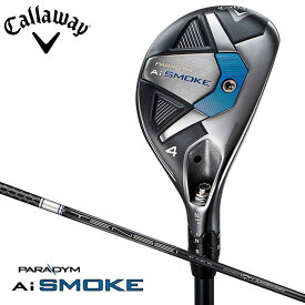 【2024モデル】キャロウェイ PARADYM Ai SMOKE パラダイム エーアイ スモーク ユーティリティ　シャフト：TENSEI 50 for Callaway ノーマル カーボン 日本正規品 Callaway 30p