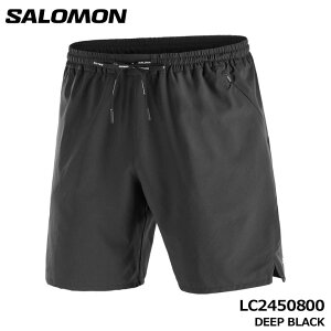 �T������ LC2450800 SHAKEout CORE 7 NO LINER �j���p�V���[�c DEEP BLACK �����Y �Z�p�� �V���[�g�p���c �n�[�t�p���c ���� �ʋC �����j���O �}���\�� SALOMON ���[