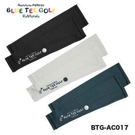 【メール便可能】ブルーティーゴルフ メンズアームカバー(無地)【BTG-AC017】BLUE TEE GOLF