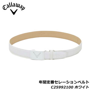 LEFC C25992100 NԒԃZ[Vxg zCg 1030(WH) CALLAWAY BELT (MENS) 20p
