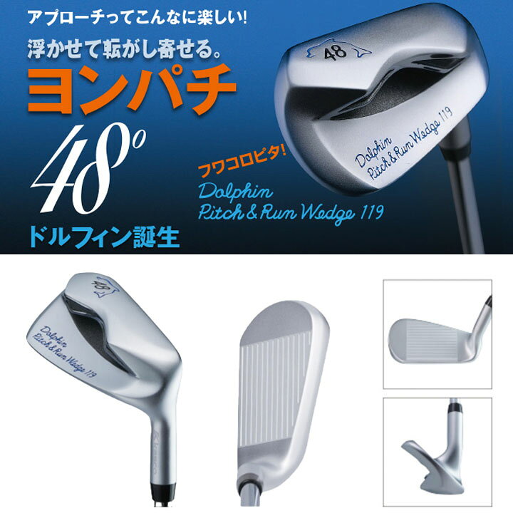 楽天市場】キャスコ DPW-119 (48°) ドルフィンピッチ＆ランウェッジ 