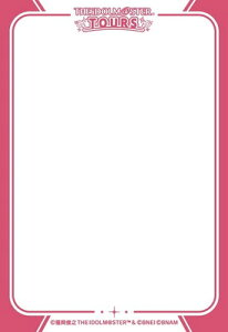 �A�C�h���}�X�^�[TOURS�I�t�B�V�����J�[�h�X���[�u��1�e(30����)