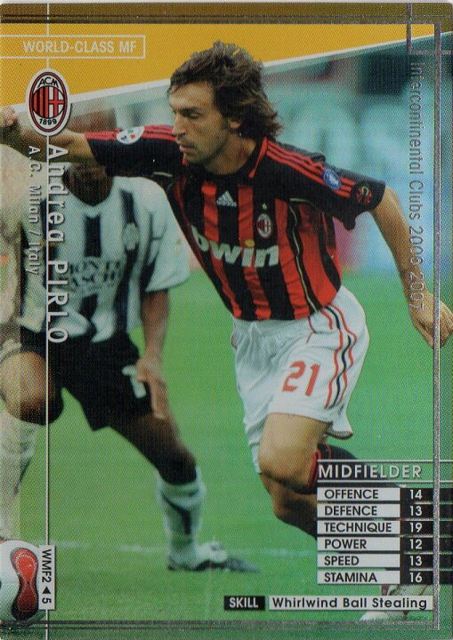 楽天市場 Wccf 06 07 Wmf アンドレア ピルロ フルアヘッド