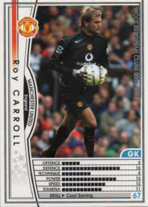 楽天市場 Wccf 04 05 マンチェスター ユナイテッド 白 049 ロイ キャロル フルアヘッド 楽天市場 Wccf 04 05 マンチェスター ユナイテッド 白 049 ロイ キャロル フルアヘッド