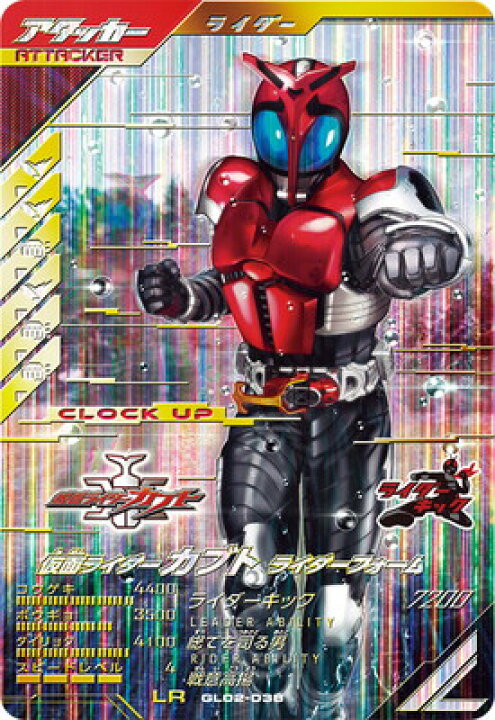 楽天市場】ガンバレジェンズ GL02-038 仮面ライダーカブト ライダー 