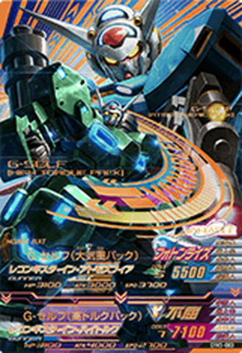 楽天市場 ガンダムトライエイジ Dw3 0 G セルフ 大気圏パック G セルフ 高トルクパック Cp フルアヘッド