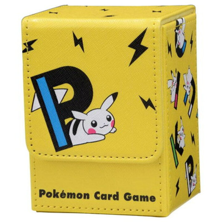 楽天市場】ポケモンカードゲーム フリップデッキケース PIKAPIKACHU YE 