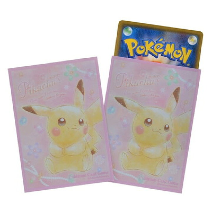 楽天市場】ポケモンカードゲーム デッキシールド ピカチュウ ジュエル 
