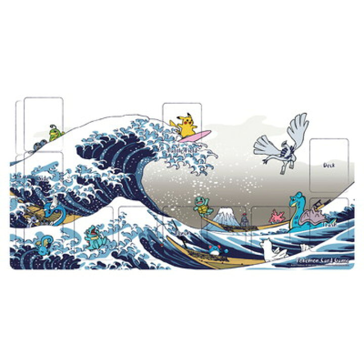 楽天市場】ポケモンカードゲーム ラバープレイマット 浮世絵 しろがね 