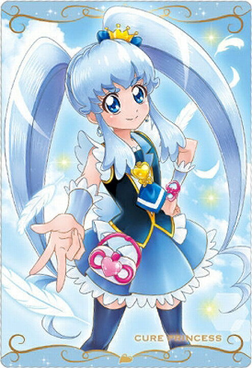 楽天市場 プリキュアカードウエハース5 No 08 キュアプリセンス 白雪ひめ N フルアヘッド