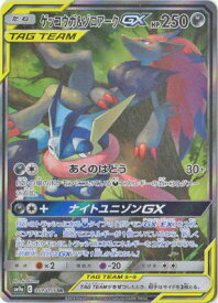 ポケモンカードゲーム PK-SM9a-059 ゲッコウガ&ゾロアークGX SR