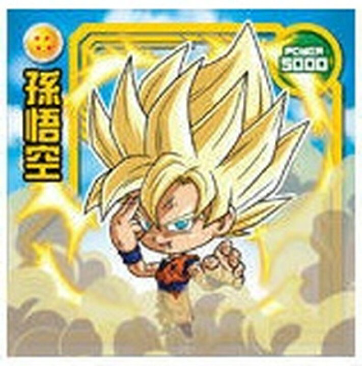楽天市場】ドラゴンボール 超戦士シールウエハースZ W7-19 孫悟空 N 
