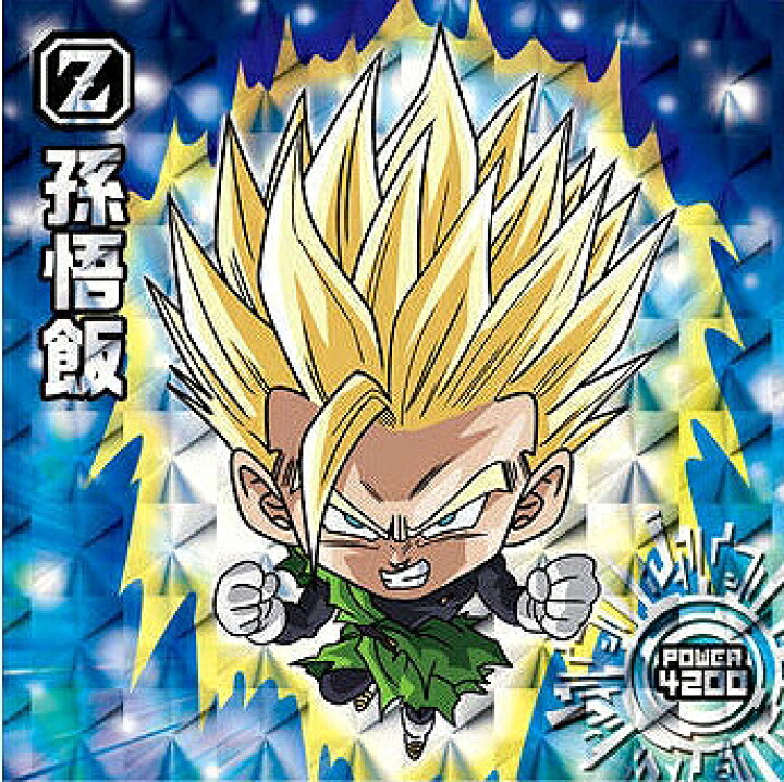 楽天市場】ドラゴンボール 超戦士シールウエハース超 超8-28 孫悟飯 GR 