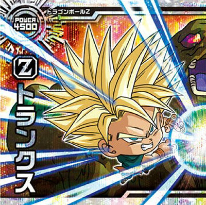 楽天市場 ドラゴンボール 超戦士シールウエハース超 超5 22 トランクス Gr フルアヘッド