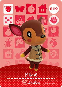 �ǂ��Ԃ̐Xamiibo�J�[�h 019 �h���~