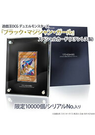 遊戯王 遊戯王OCG デュエルモンスターズ 「ブラック・マジシャン・ガール」スペシャルカード（ステンレス製）【宅配便のみ】
