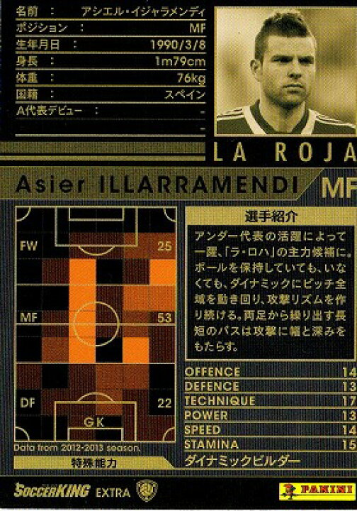 楽天市場 Wccf 12 13付録 白 スペイン代表 アシエル イジャラメンディ フルアヘッド 楽天市場 Wccf 12 13付録 白 スペイン代表 アシエル イジャラメンディ フルアヘッド