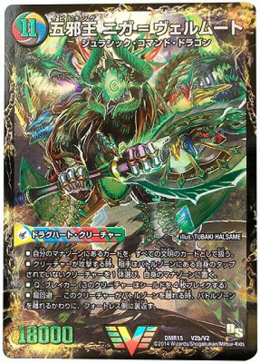 デュエルマスターズ ドラゴン サーガ 攻する神秘 ニガ=アブシューム 五邪王