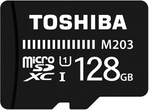 ���� microSDXC 128GB 100MB/s THN-M203K1280 UHS-I Toshiba �C�O���p�b�P�[�W�i�i�ϊ��A�_�v�^�[ microSD to SD�J�[�h�t�j