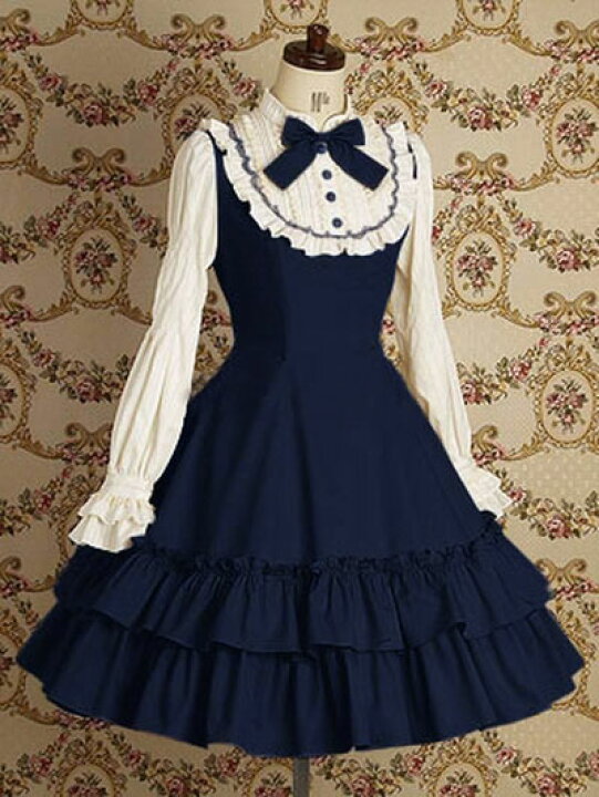 楽天市場】ロリータ ドレス ヨーロッパ 演出服 復古 宮廷ドレス S M L 