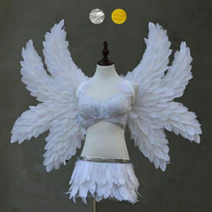 楽天市場】天使 羽 コスプレ道具 羽 翼 wing ウイング ホワイト 
