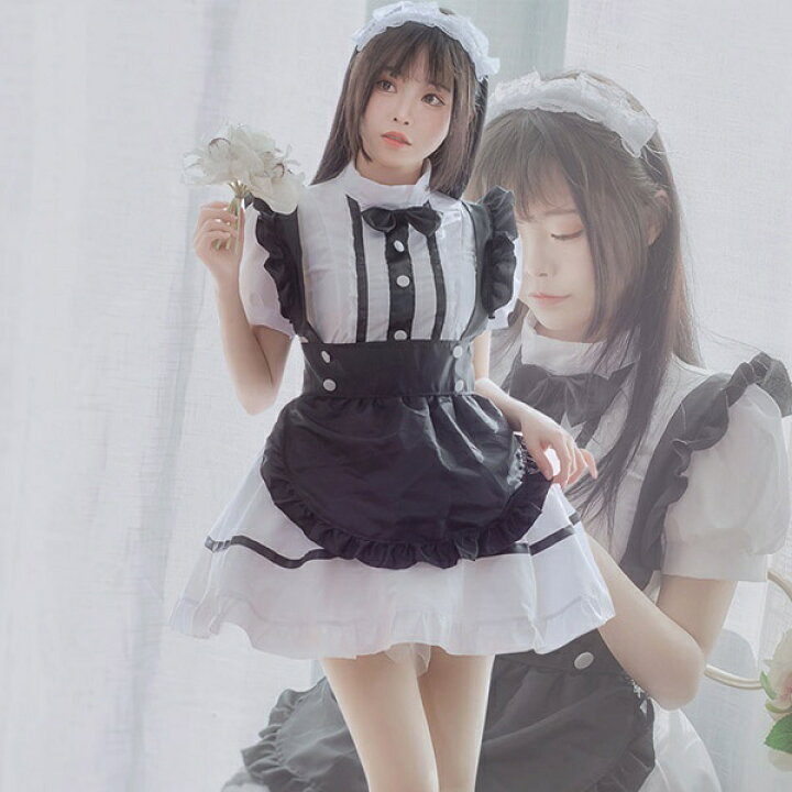 楽天市場 メイド服 コスプレ メイド ハロウィン コスプレ衣装 大人 セクシー コスチューム レディース メイド コスプレ エンジェル 仮装 かわいい コスプレ衣装 大人用 イベント 忘年会 新年会 定番 オススメ エプロン 黒 D12s1 フルグレース