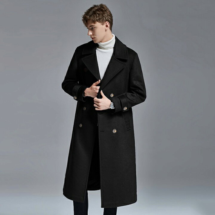 楽天市場】ウール70％ チェスターコート ロング丈コート ジャケット  