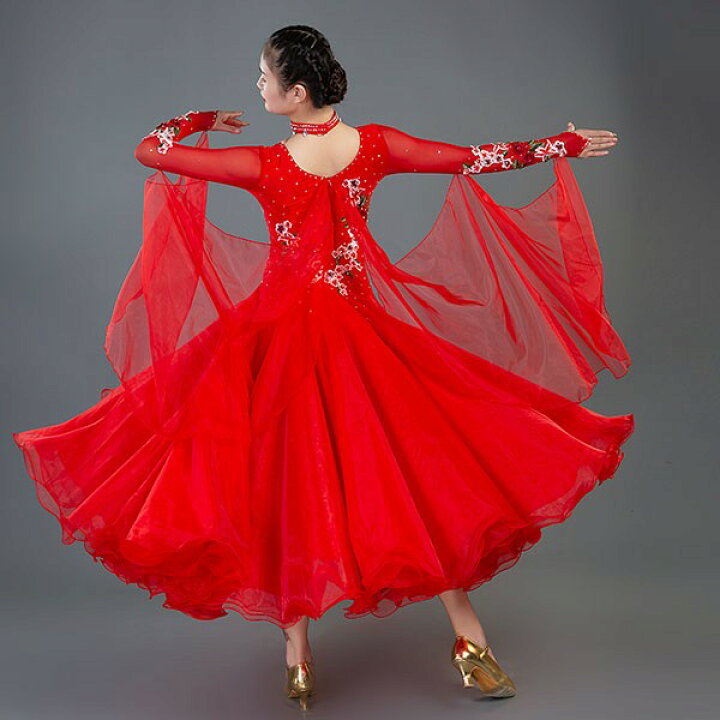 楽天市場】社交ダンスドレス ダンス衣装 社交ダンス ドレス 衣装  