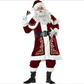 サンタクロース メンズ クリスマス レディース コスプレ 大きいサイズ セット 選べるタイプ クリスマスソックス パーティー サンタ衣装 サンタコス サンタ服 レッド クリスマスプレゼント ef213zezen1