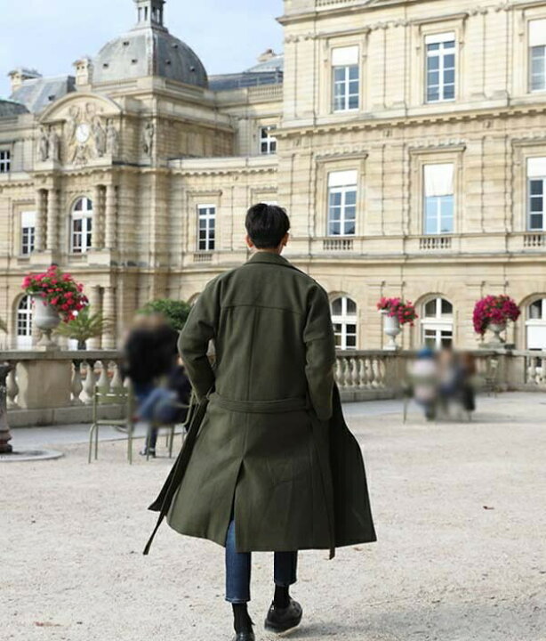 楽天市場 チェスターコート ロングコート アウター メンズ カジュアル メンズファッション ベルト付 長袖 防風防寒 着痩せ 魅力 秋冬春 ラシャコート ポケット付 厚手 暖かい 前開き 韓国系 モノトーン 通勤 通学 ブラック グリーン ラクダ色 Dd076zozog5 フルグレース