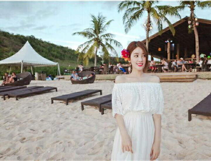 M 総柄 夏 オフショル リゾートワンピース パーティ レディース 半袖 海 スーパーセール