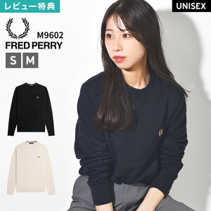 Fred Perry �t���b�h�y���[ �j�b�g �Z�[�^�[ ���f�B�[�X �����Y ���j�Z�b�N�X �N���[�l�b�N ���� �g�b�v�X K9601 Classic Crew Neck Jumper �����|�C���g ���S �h�J ���� �����m�E�[�� ������� ��l ���K