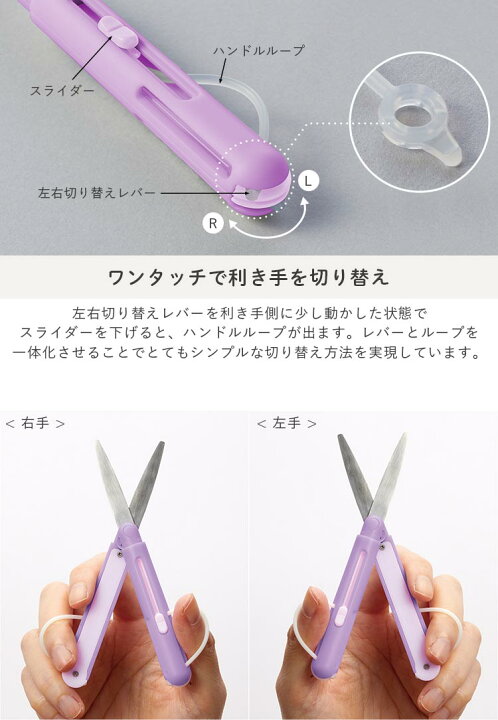 海外正規品 折りたたみハサミ コンパクトはさみ Atak Com Br