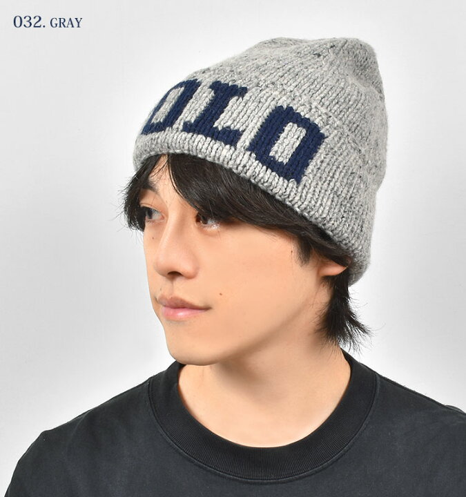 楽天市場】ニット帽 POLO RALPH LAUREN ポロ ラルフローレン ビーニー 