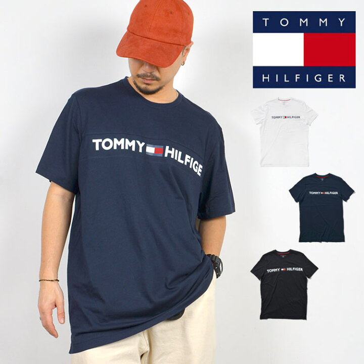 楽天市場 Tシャツ トミー ヒルフィガー Tommy Hilfiger 半袖 カットソー ブランド メンズ レディース ホワイト 白 黒 ブラック ネイビー 紺 綿 コットン アメカジ 人気 高校生 大学生 大人 おしゃれ かっこいい かわいい Us サイズ 人気 大きめ ロゴ シンプル