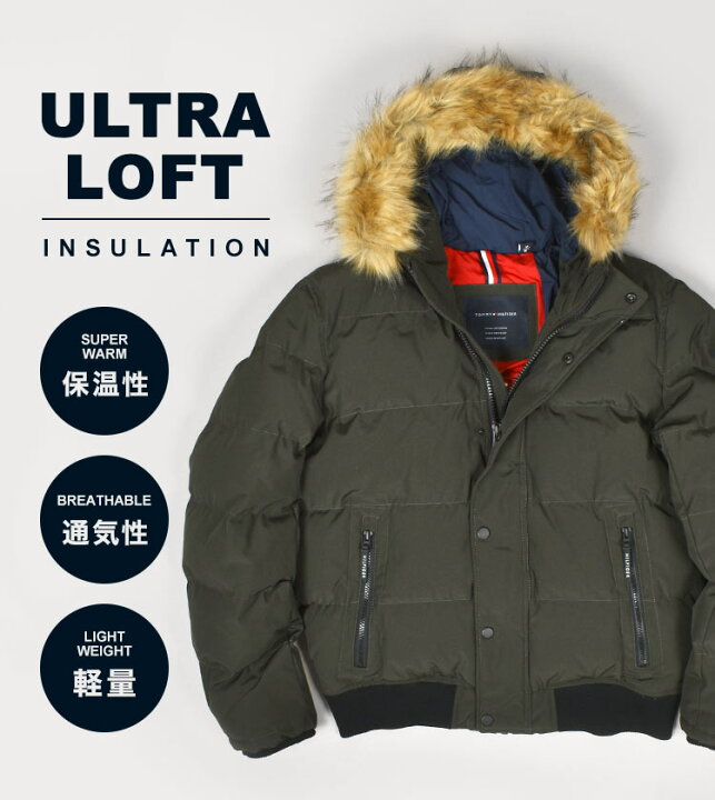 楽天市場】中綿ジャケット メンズ TOMMY HILFIGER トミー ヒルフィガー 