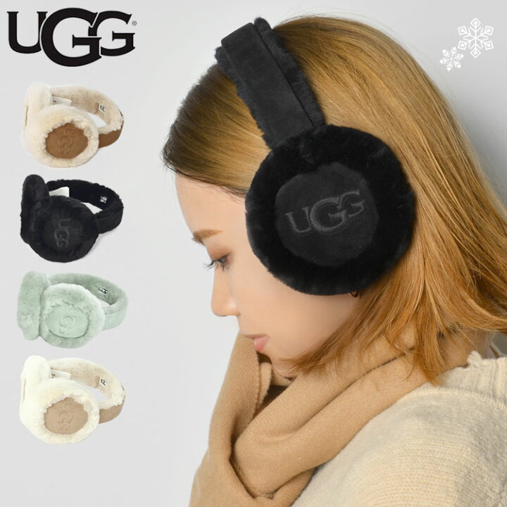 楽天市場】イヤーマフ ugg アグ 耳当て ボア 可愛い レディース