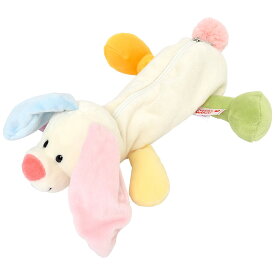 ペンケース NICI ニキ ぬいぐるみ 犬 動物 筆箱 かわいい 高校生 大容量 ペンポーチ ロングポーチ 女子高生 おしゃれ 子供 小学生 中学生 大人 キャラクター たれみみうさぎ ラブベア ペンギン 小物入れ 文房具 可愛い ペン入れ 通学 グッズ 雑貨 誕生日 プレゼント ギフト