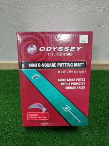 yKzIfbZC MINI B-SQUARE PUTTING MAT p^[}bg p^[K 070021500066 ODYSSEY ~jr[XNGA}bg USAAi(YX)