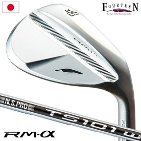 フォーティーン RM-α ウェッジ クロムメッキ N.S.PRO TS-101w スチールシャフト装着 日本正規品 2022年12月9日発売【土日祝も発送】