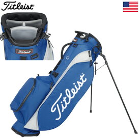 タイトリスト 2023 Players 4 Stand Golf Bag TB23SX4-42 軽量 スタンドバッグ キャディバッグ 4分割 約1.7kg フード付属 USA直輸入品