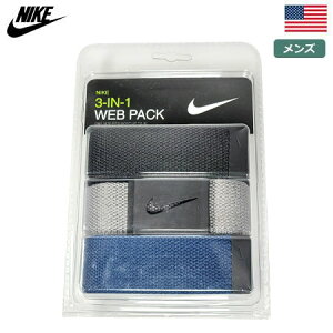 iCL NIKE 3-IN-1 WEB PACK BELT 3{Zbg obNxg Y Jbgߎ DS5006902MB USAAi