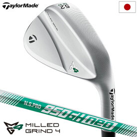 テーラーメイド MG4 クローム ウェッジ メンズ 右用 N.S.PRO 950GH NEO スチールシャフト 日本正規品 2023年モデル TaylorMade ミルドグラインド エヌエスプロ NSPRO NSプロ ゴルフクラブ